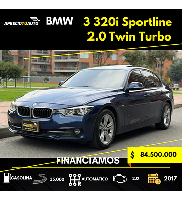 Bmw 320i Sportline 2.0 Twinturbo F30 Impecable!