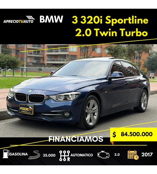 Bmw 320i Sportline 2.0 Twinturbo F30 Impecable!