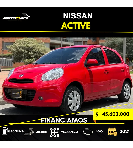 Nissan March Active 1.6 Airbag Abs