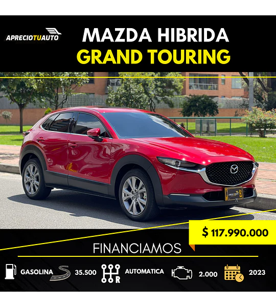 Mazda Cx-30 2.0 Grand Touring Hibrida Impecable!