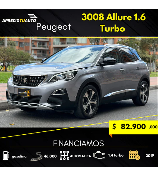 Peugeot 3008 Allure 1.6 Turbo Impecable!