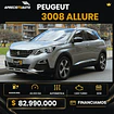 Peugeot 3008 Allure 1.6 Turbo Impecable!