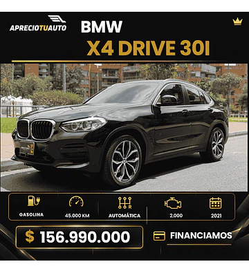 BMW X4 XDRIVE30I  2021