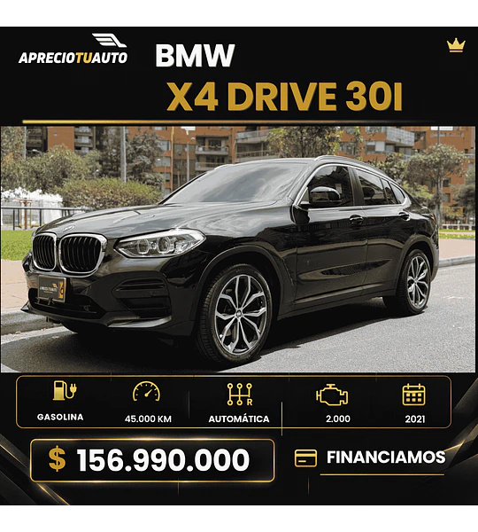 BMW X4 XDRIVE30I  2021
