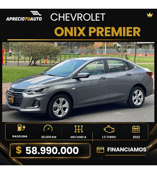 Chevrolet Onix 1.0t Premier Sedan At