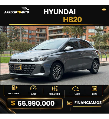 Hyundai Hb20 Advance