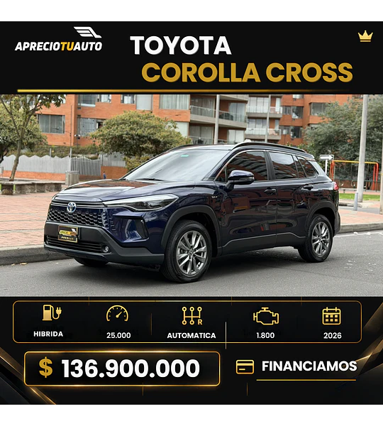 Toyota Corolla Cross 1.8 Hev Xei Cvt