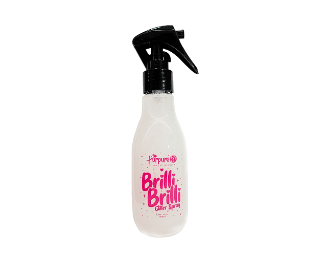 Spray Glitter Brilli Brilli 160ml Purpure aroma Coconut Shine