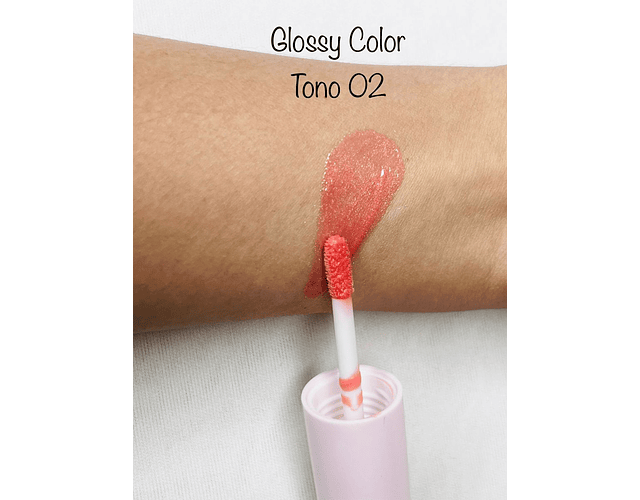 LIP GLOSSY COLOR - BLOOMSHELL