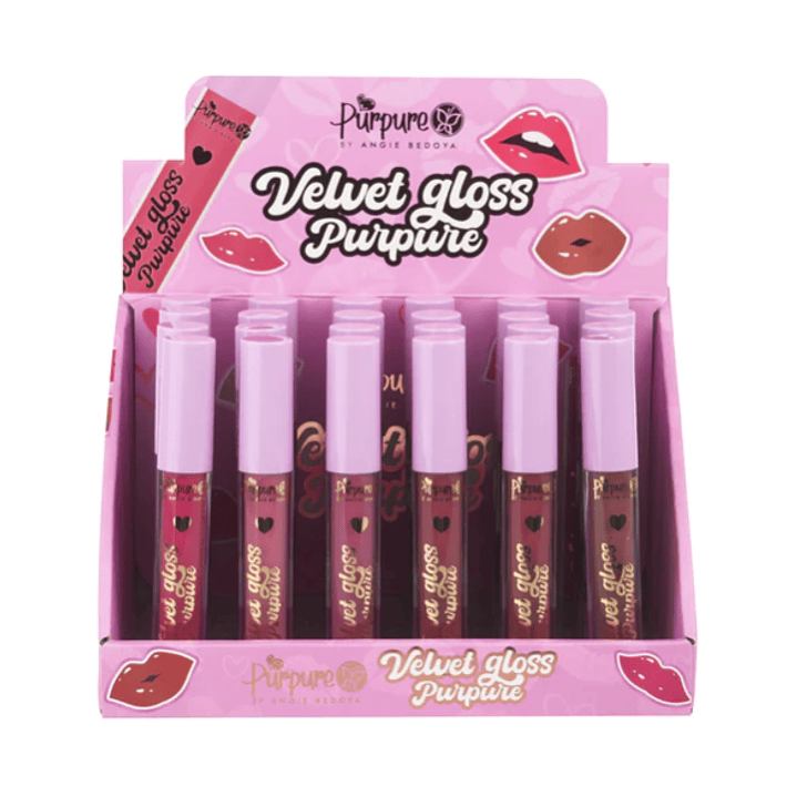 Lip Gloss Velvet Purpure 7