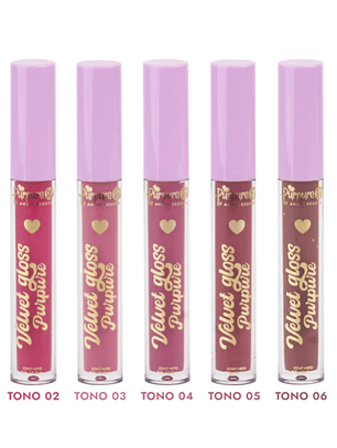 Lip Gloss Velvet Purpure