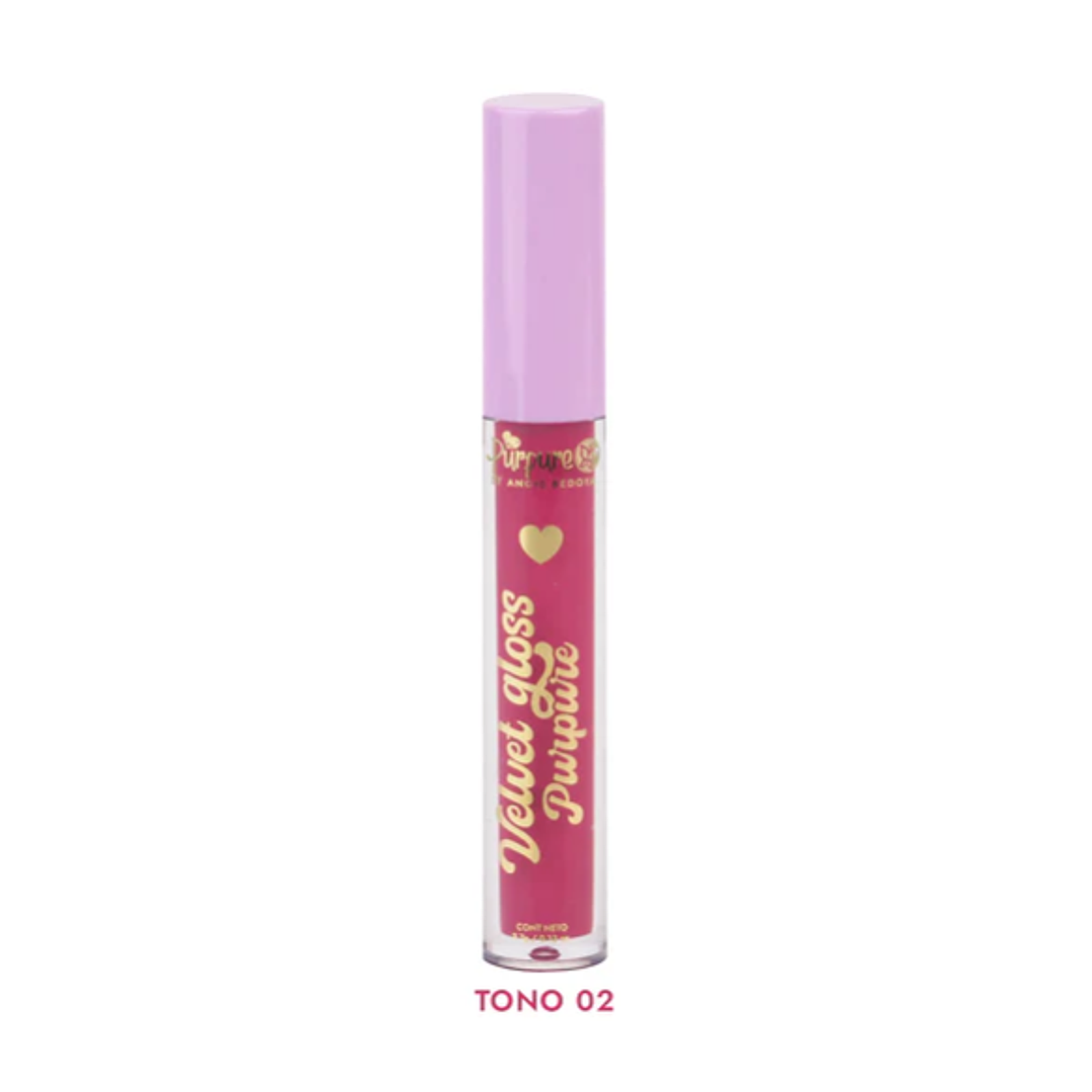 Lip Gloss Velvet Purpure 2