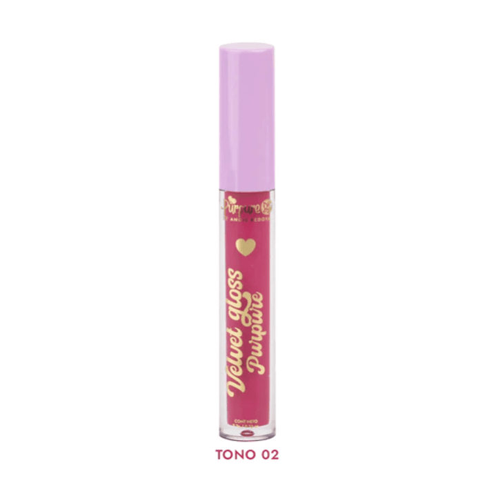 Lip Gloss Velvet Purpure 2