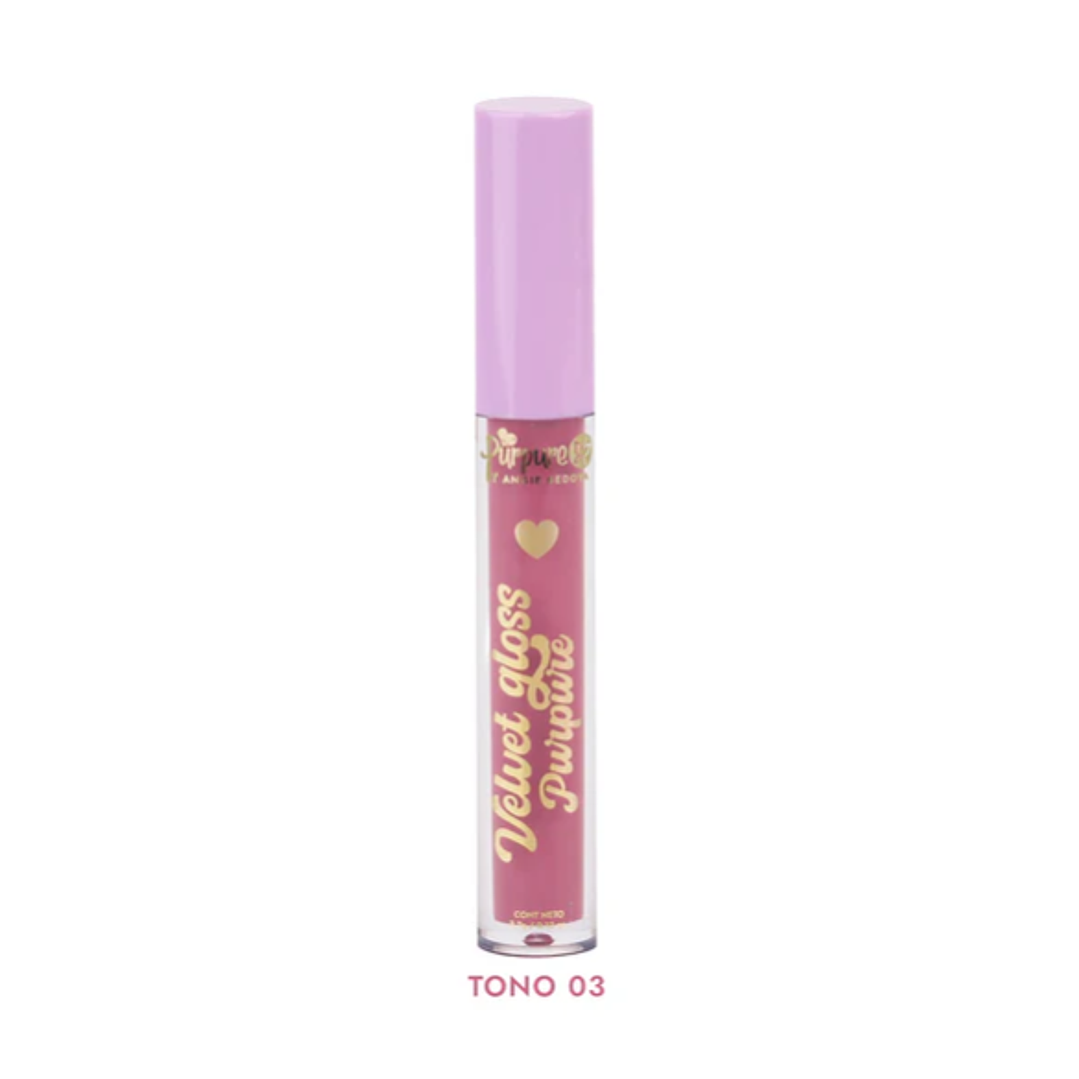 Lip Gloss Velvet Purpure 3