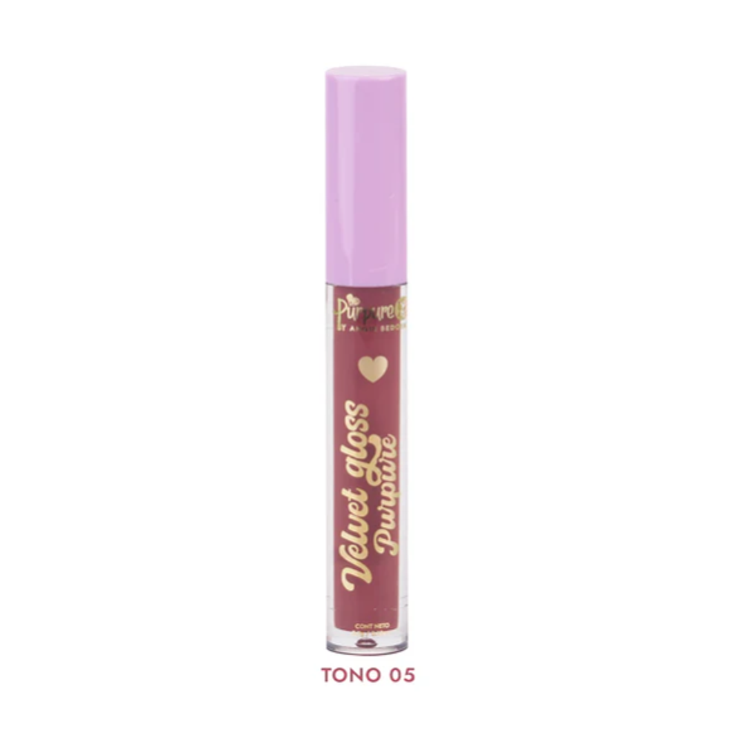 Lip Gloss Velvet Purpure 5