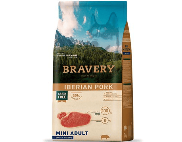 Bravery Mini Adult Iberian Pork 2kg