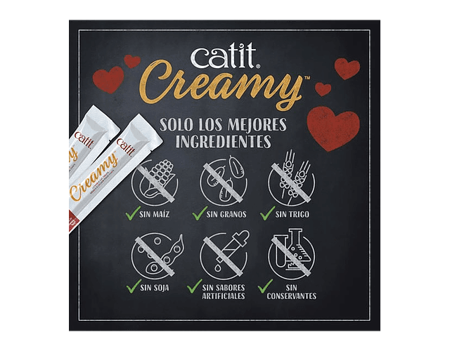 Catit Creamy Snack Cremoso para gatos