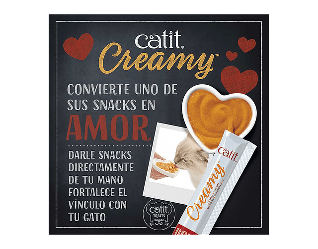 Catit Creamy Snack Cremoso para gatos