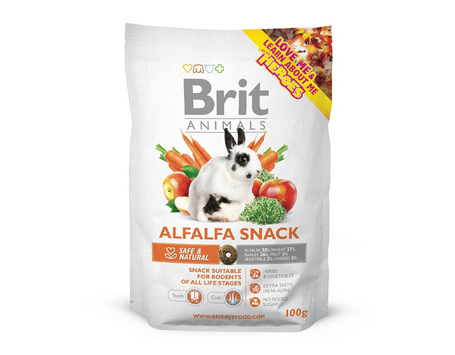 Brit animals Snack Alfalfa 100g