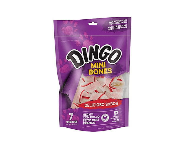 Dingo mini bones 7 unidades