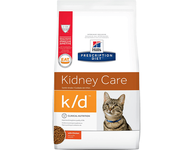 Hill's Prescription Diet Feline  Kidney care k/d 1,8kg