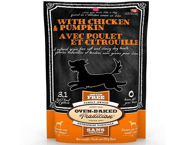Oven Baked Chicken and Pumkin dog treats