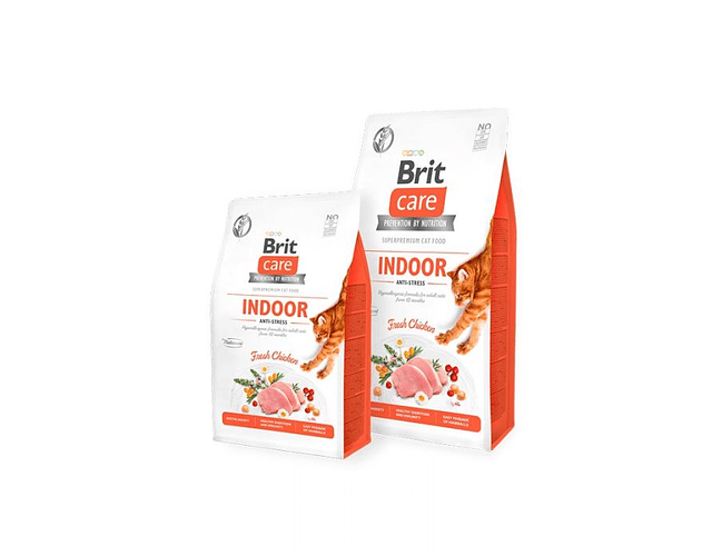 Brit Care Indoor Antistress para gatos