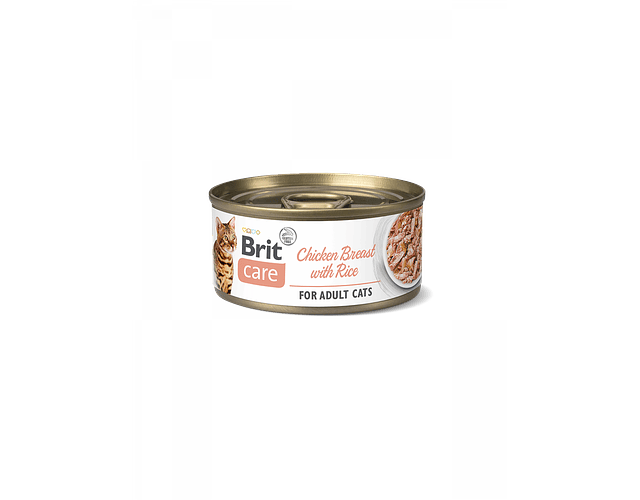 Brit Care Pate Chicken with Rice para gatos 70g