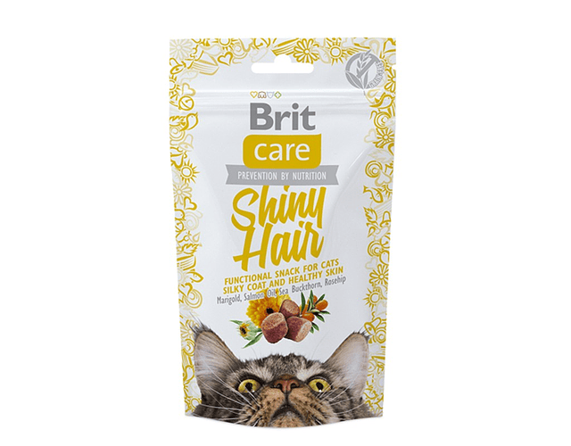 Brit Care Cat Snack Shiny Hair