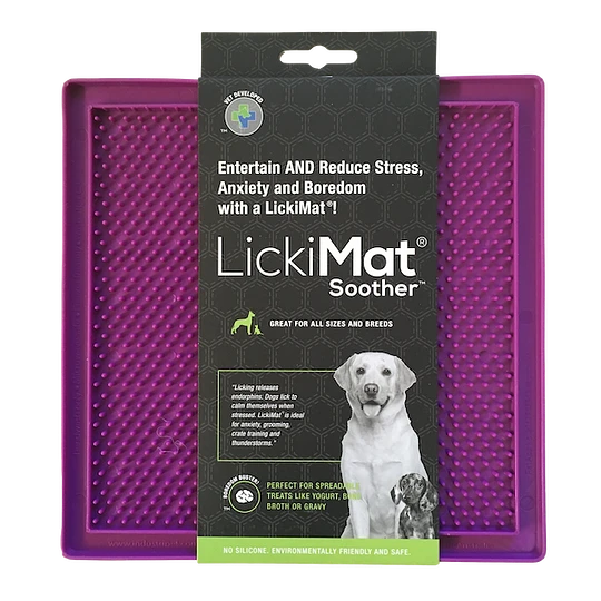 LickiMat Soother purple