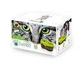 Cat H2O Fuente de Agua para gatos 2lts verde/negro