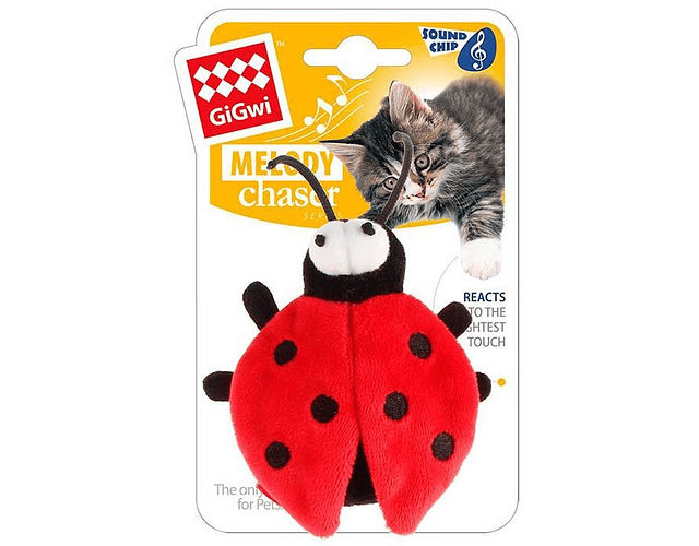 Gigwi Melody Chaser Escarabajo para gatos