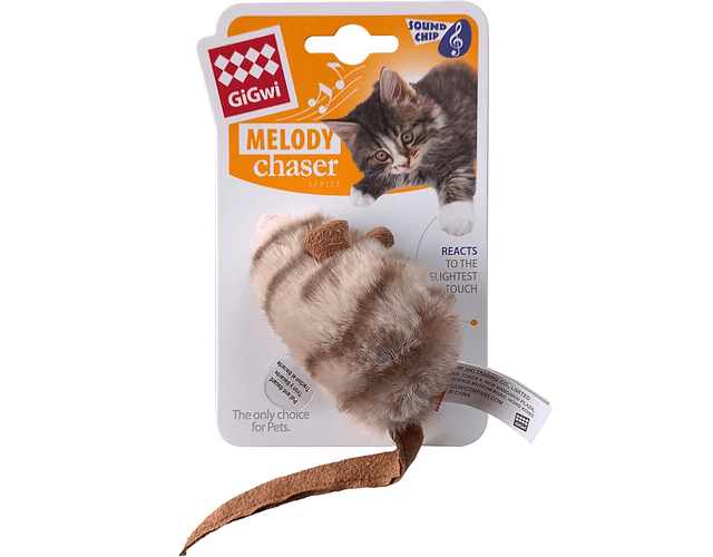 Gigwi Melody Chaser Raton para gatos