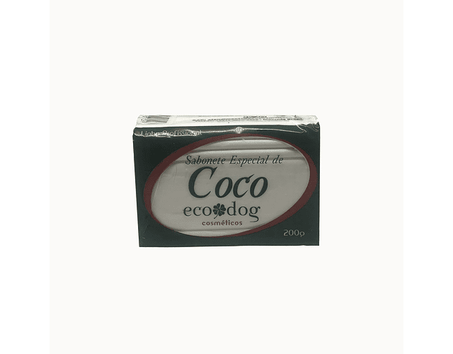 Ecodog Jabon de coco en barra 200g