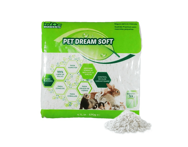 Sustrato de Papel Pet Dream 570g