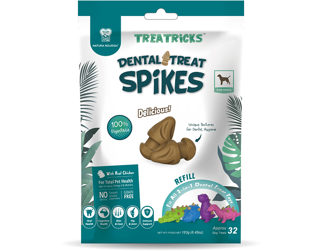 Natura Nourish Dental Treat Spikes refill