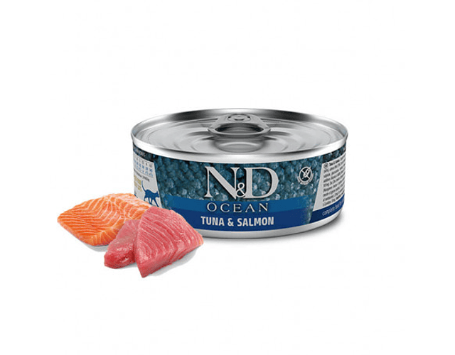 Farmina N&D Prime Ocean Atun y Salmon 80g