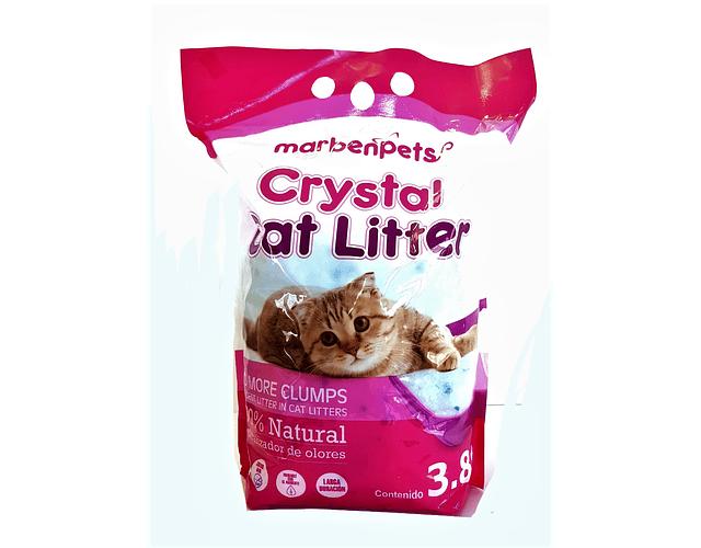 Cristales Sanitarios Marbenpets 3.8litros