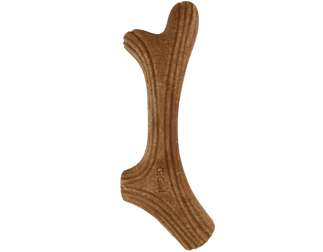 Gigwi Wooden Antler Asta Masticable para perros