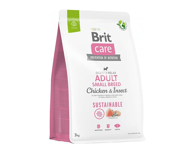 Brit care dog chicken and insect small breed 3kg