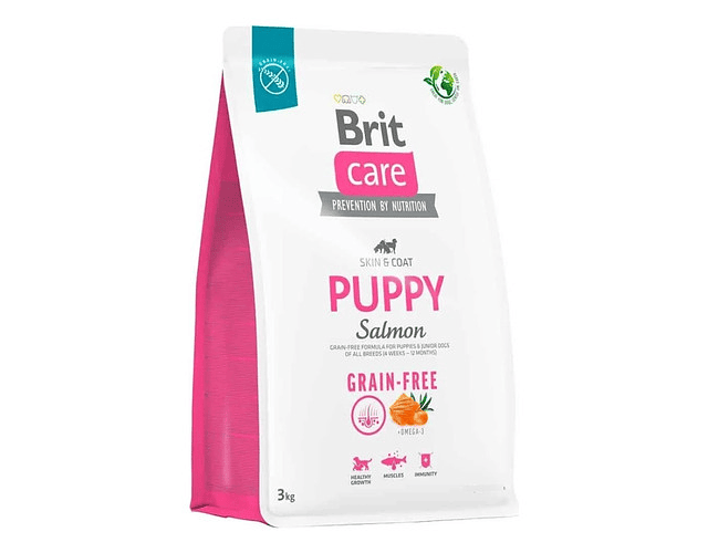 Brit Care Hypoallergenic Puppy Sabor Salmón Y Papa 3kg