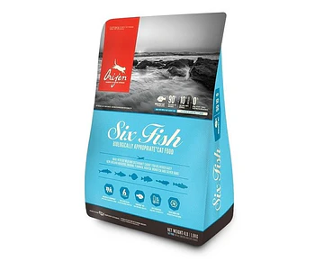  Orijen Six Fish Gato  Mix De Pescado 1.8kg