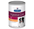 Alimento Hill's Prescription Diet Digestive Care I/d Para Perro De Raza Pequeña, Mediana Y Grande Sabor Pavo En Lata De 13oz