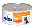 Alimento Hill's Prescription Diet Urinary Care C/d Para Gato Adulto Sabor Pollo En Lata De 156g