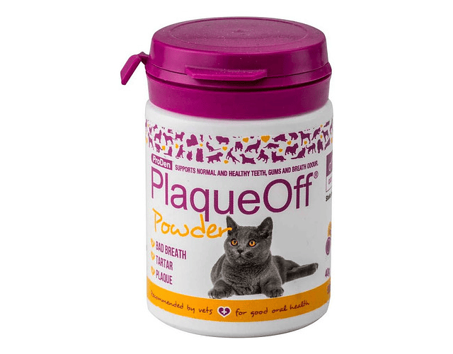 Plaqueoff Polvo Para Gatos 40g