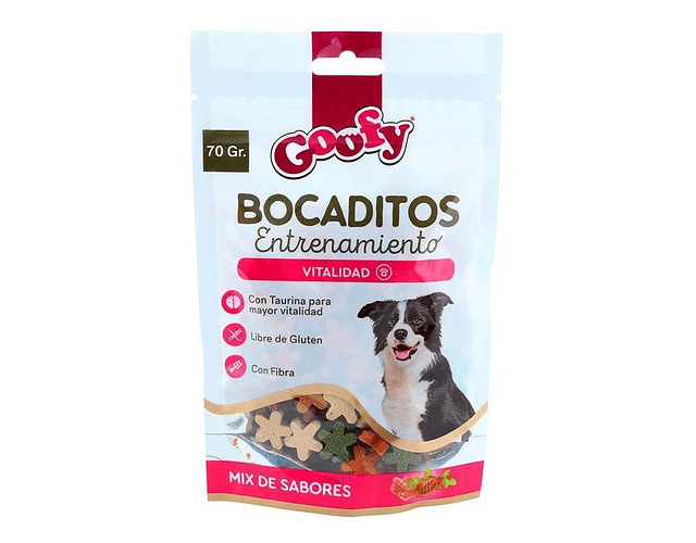 Snack Para Perro -goofy Bocaditos De Entrenamiento 70 Grs 