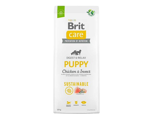 Brit Care Dog Cachorro Chicken Insect 12kg. 