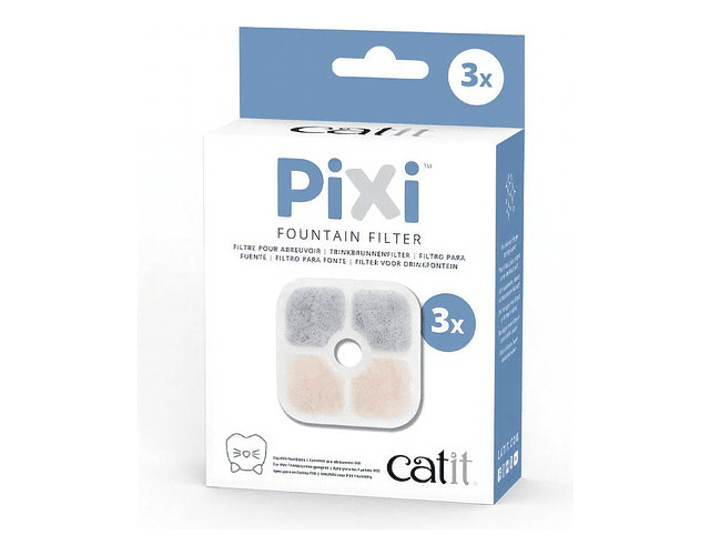 Filtro Repuesto Fuente Pixi Catit Caja X 3unidades