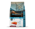 Bravery gato  Adulto Esterilizado Sabor Salmón En Bolsa De 2kg