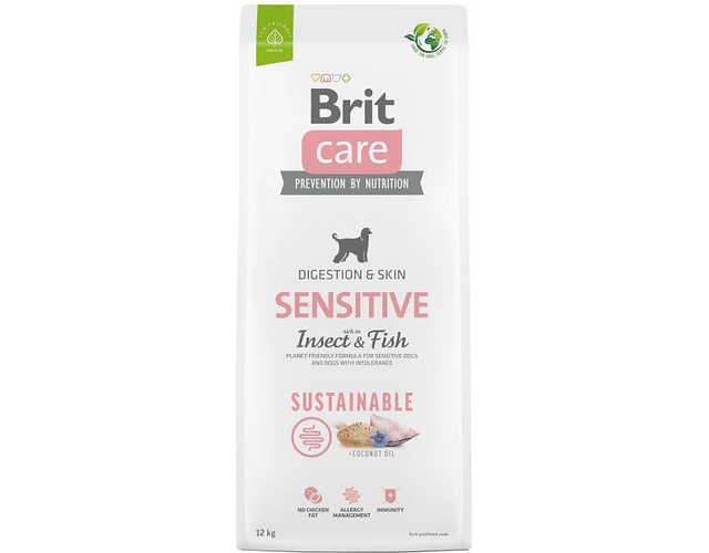 Brit Care Dog Sensitive Insect Fish 12kgs